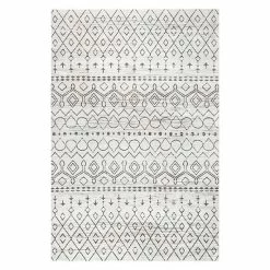 NuLOOM Audrey Machine Washable Geometric Moroccan Area Rug Red