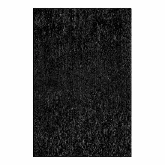 NuLOOM Rigo Solid Jute Rug Off White 13 NuLOOM Rigo Solid Jute Rug Off White - Image 11