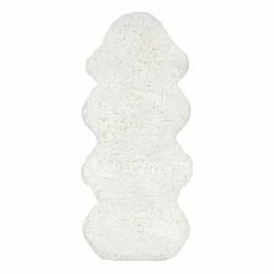 NuLOOM Faux Sheepskin Solid Shag Rug