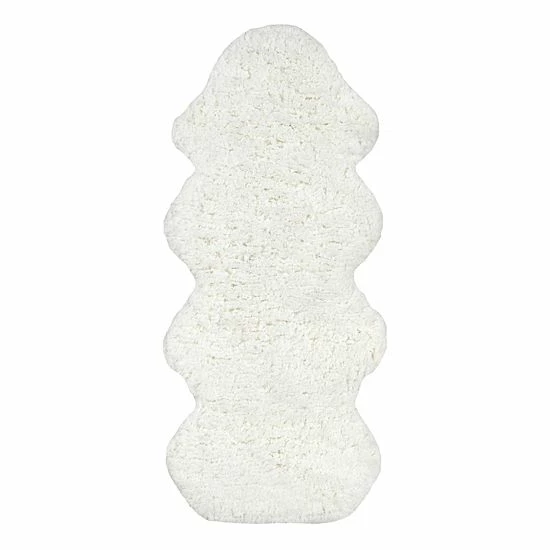 NuLOOM Faux Sheepskin Solid Shag Rug 3 NuLOOM Faux Sheepskin Solid Shag Rug