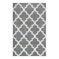 NuLOOM Plymouth Meeker Trellis Rug Gray