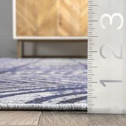 NuLOOM Cami Modern Machine Washable Indoor Outdoor Area Rug Gray -nuLOOM Sales Store unnamed file 1802