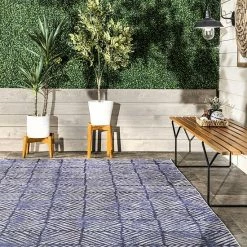NuLOOM Cami Modern Machine Washable Indoor Outdoor Area Rug Gray -nuLOOM Sales Store unnamed file 1803