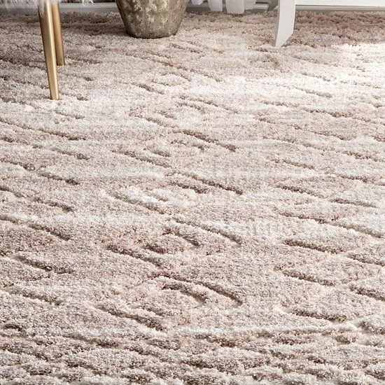 NuLOOM New Berber Vinita Moroccan Diamonds Geometric Shag Rug 5 NuLOOM New Berber Vinita Moroccan Diamonds Geometric Shag Rug - Image 3