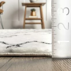 NuLOOM Bev Moroccan Machine Washable Shag Area Rug Black -nuLOOM Sales Store unnamed file 1830