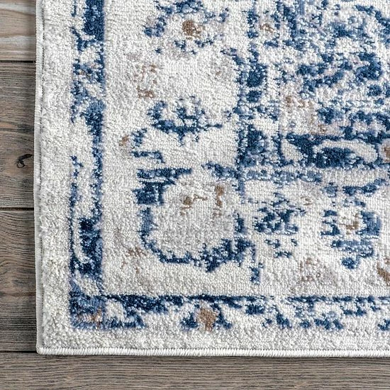 NuLOOM Haisley Vintage Medallion Area Rug Beige 5 NuLOOM Haisley Vintage Medallion Area Rug Beige - Image 3