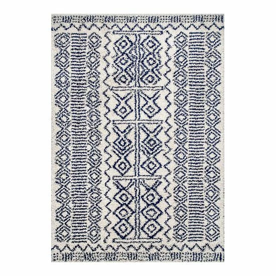 NuLOOM Hurley Tribal Shaggy Rug 3 NuLOOM Hurley Tribal Shaggy Rug
