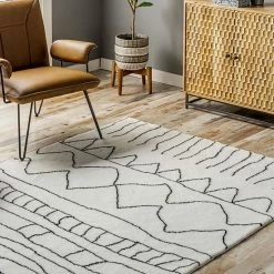 NuLOOM Sandie Bohemian Machine Washable Shag Area Rug -nuLOOM Sales Store unnamed file 1891