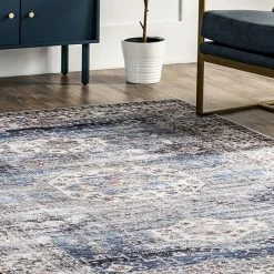 NuLOOM Drina Machine Washable Distressed Area Rug -nuLOOM Sales Store unnamed file 1910