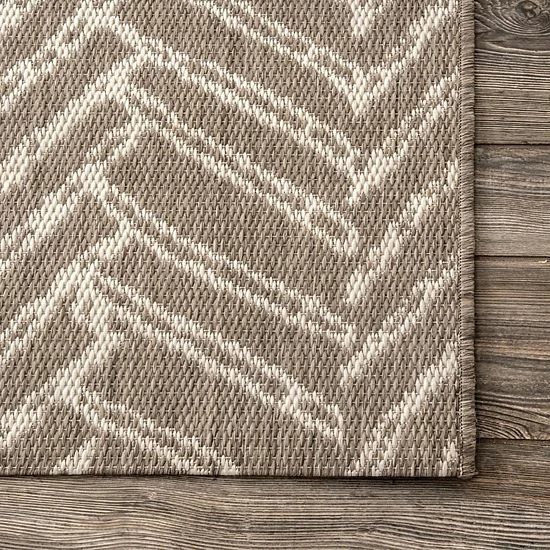 NuLOOM Macklin Herringbone Indoor/Outdoor Area Rug 5 NuLOOM Macklin Herringbone Indoor/Outdoor Area Rug - Image 3