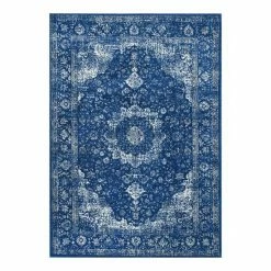 NuLOOM Traditional Medallion Verona Rug Blue -nuLOOM Sales Store unnamed file 197