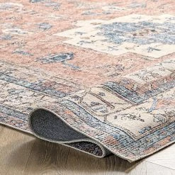 NuLOOM Eleanor Machine Washable Distressed Medallion Area Rug -nuLOOM Sales Store unnamed file 1981