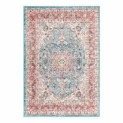 NuLOOM Traditional Medallion Verona Rug Blue -nuLOOM Sales Store unnamed file 200