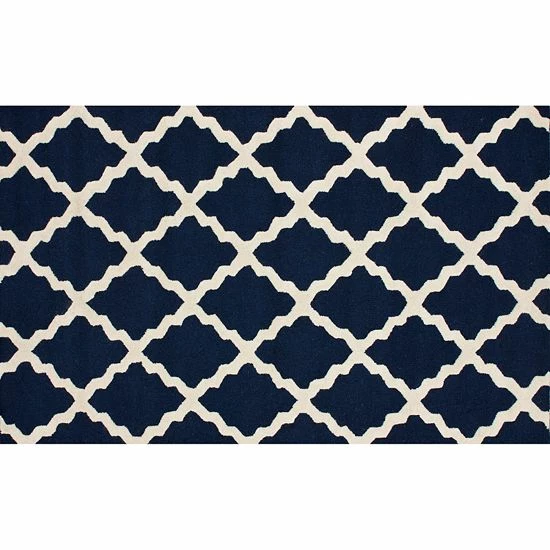 NuLOOM Marbella Marrakech Trellis Wool Rug Light Gray 10 NuLOOM Marbella Marrakech Trellis Wool Rug Light Gray - Image 8