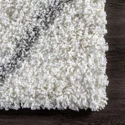 NuLOOM Easy Shag Shanna Lattice Rug Gray -nuLOOM Sales Store unnamed file 205