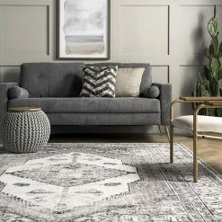 NuLOOM Gladys Machine Washable Vintage Medallion Area Rug -nuLOOM Sales Store unnamed file 2050