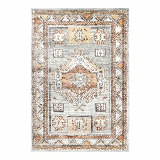 NuLOOM Vintage Paula Tribal Rug Blue 7 NuLOOM Vintage Paula Tribal Rug Blue - Image 5