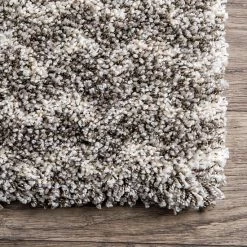 NuLOOM Cuellar Chevron Shaggy Rug Navy -nuLOOM Sales Store unnamed file 2121