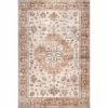 NuLOOM Dawson Machine Washable Distressed Medallion Area Rug -nuLOOM Sales Store unnamed file 2164