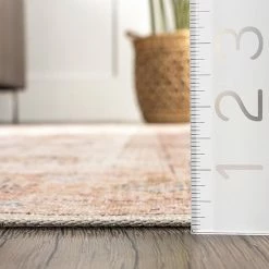 NuLOOM Dawson Machine Washable Distressed Medallion Area Rug -nuLOOM Sales Store unnamed file 2168