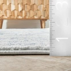 NuLOOM Vintage Lorena Tribal Rug Light Blue -nuLOOM Sales Store unnamed file 2173