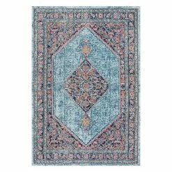NuLOOM Dortha Vintage Framed Medallion Rug Gray -nuLOOM Sales Store unnamed file 2206