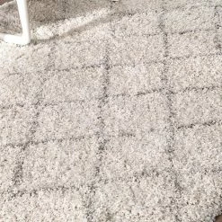 NuLOOM Vennie Lattice Shag Rug -nuLOOM Sales Store unnamed file 2209