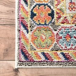 NuLOOM Vintage Erline Framed Floral Rug Black 11 NuLOOM Vintage Erline Framed Floral Rug Black -nuLOOM Sales Store unnamed file 2220