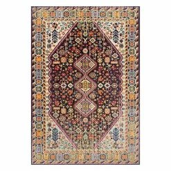 NuLOOM Vintage Erline Framed Floral Rug Black 14 NuLOOM Vintage Erline Framed Floral Rug Black -nuLOOM Sales Store unnamed file 2223