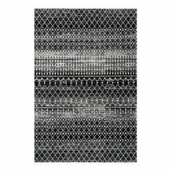 NuLOOM Bodrum Blythe Geometric Rug White Black -nuLOOM Sales Store unnamed file 226