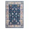 NuLOOM Classic Tinted Framed Floral Rug Blue -nuLOOM Sales Store unnamed file 2262