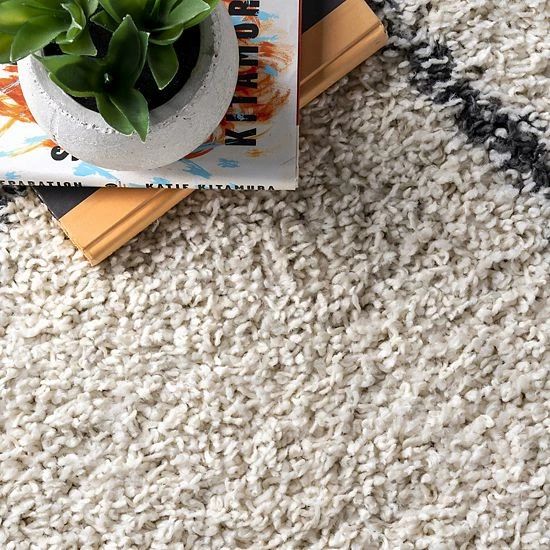 NuLOOM Jessie Moroccan Lattice Tassel Rug Off White 13 NuLOOM Jessie Moroccan Lattice Tassel Rug Off White - Image 11