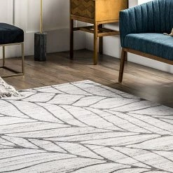 NuLOOM Lanette Abstract Leaves Area Rug -nuLOOM Sales Store unnamed file 2337