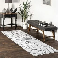 NuLOOM Lanette Abstract Leaves Area Rug -nuLOOM Sales Store unnamed file 2338