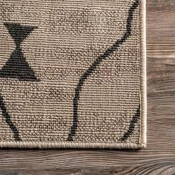 NuLOOM Azalea Tribal Indoor/Outdoor Area Rug Light Gray 9 NuLOOM Azalea Tribal Indoor/Outdoor Area Rug Light Gray -nuLOOM Sales Store unnamed file 2341