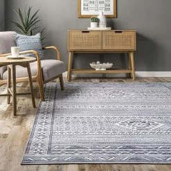 NuLOOM Jenine Southwestern Washable Rug -nuLOOM Sales Store unnamed file 2455