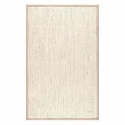NuLOOM MaryJo Framed Sisal Rug Beige