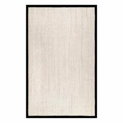 NuLOOM MaryJo Framed Sisal Rug Beige -nuLOOM Sales Store unnamed file 2470
