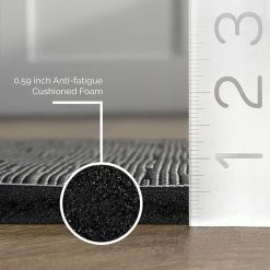 NuLOOM Casual Crosshatched Kitchen Mat Black -nuLOOM Sales Store unnamed file 248