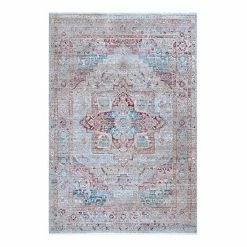 NuLOOM Jayden Cardinal Medallion Area Rug Gray