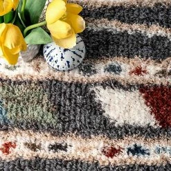 NuLOOM Skyla Tribal Shaggy Tassel Area Rug 7 NuLOOM Skyla Tribal Shaggy Tassel Area Rug -nuLOOM Sales Store unnamed file 2499
