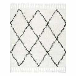 NuLOOM Fez Lattice Shag Wool Rug -nuLOOM Sales Store unnamed file 2502