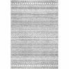 NuLOOM Kira Machine Washable Tribal Geometric Area Rug Gray -nuLOOM Sales Store unnamed file 254