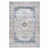 NuLOOM Elowyn Machine Washable Medallion Area Rug Blue -nuLOOM Sales Store unnamed file 2540