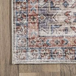 NuLOOM Desna Machine Washable Faded Vintage Area Rug -nuLOOM Sales Store unnamed file 2554