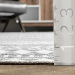 NuLOOM Kira Machine Washable Tribal Geometric Area Rug Gray -nuLOOM Sales Store unnamed file 256