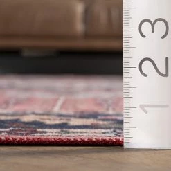 NuLOOM Amber Machine Washable Floral Aztec Area Rug -nuLOOM Sales Store unnamed file 2569