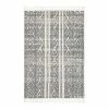NuLOOM Chenoa Striped Tribal Tassel Area Rug Beige Khaki -nuLOOM Sales Store unnamed file 2599
