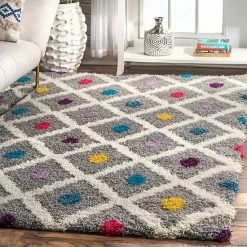 NuLOOM Sharee Trellis Shaggy Rug -nuLOOM Sales Store unnamed file 2605