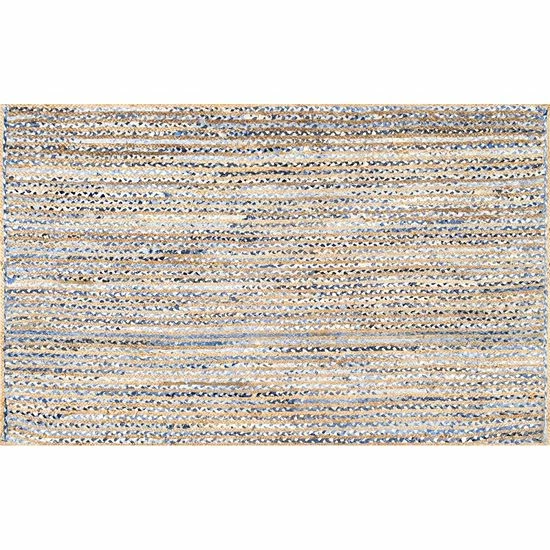 NuLOOM Dune Road Dara Striped Braided Jute Blend Rug 3 NuLOOM Dune Road Dara Striped Braided Jute Blend Rug